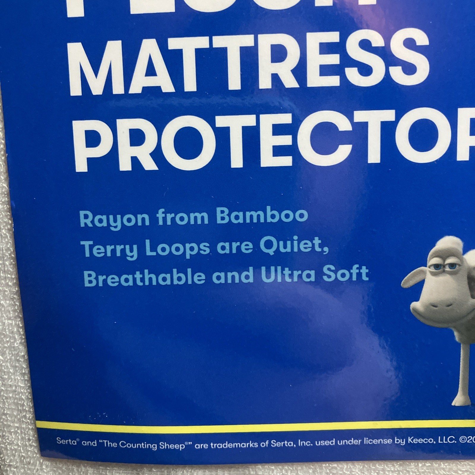 NEW Serta Plush Waterproof Mattress Protector White King Size 78"x80" gallery