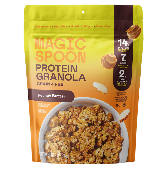 Magic Spoon Grain-Free Peanut Butter Protein Granola Bag, 8 oz gallery