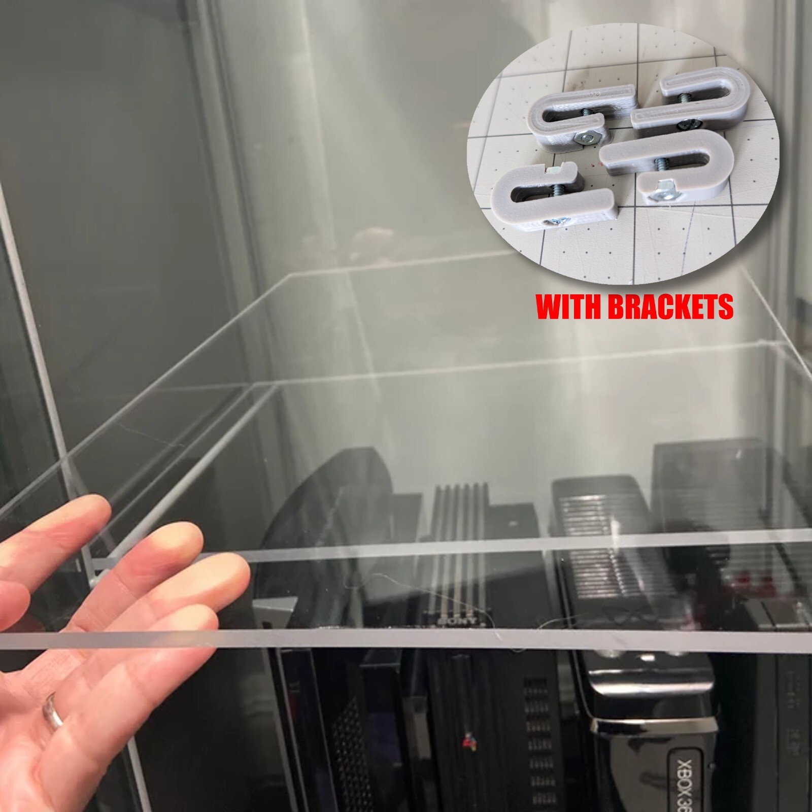 IKEA Detolf Replacement Shelf & Brackets gallery