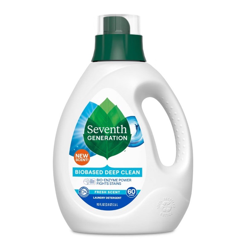 Laundry Detergent 60L - Fresh - 90oz: Phos-Free, No Animal By-Product gallery