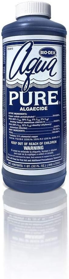 Bio-Dex Aqua Pure Algaecide 32 ounce AP132 gallery