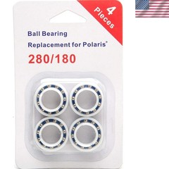 Efficient C-60 Replacement Wheel Bearings for Zodiac Polaris 180 & 280 – 4 Pack