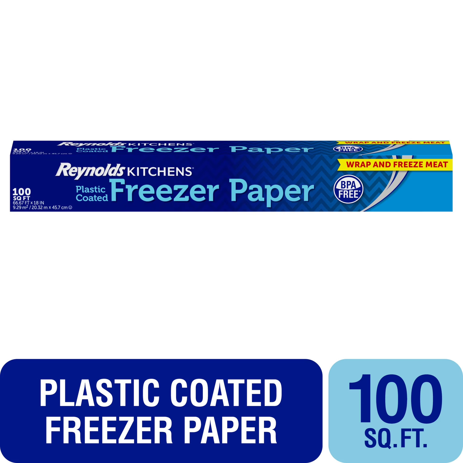 Plastic-Coated Freezer Paper, 100 Square Foot Roll gallery