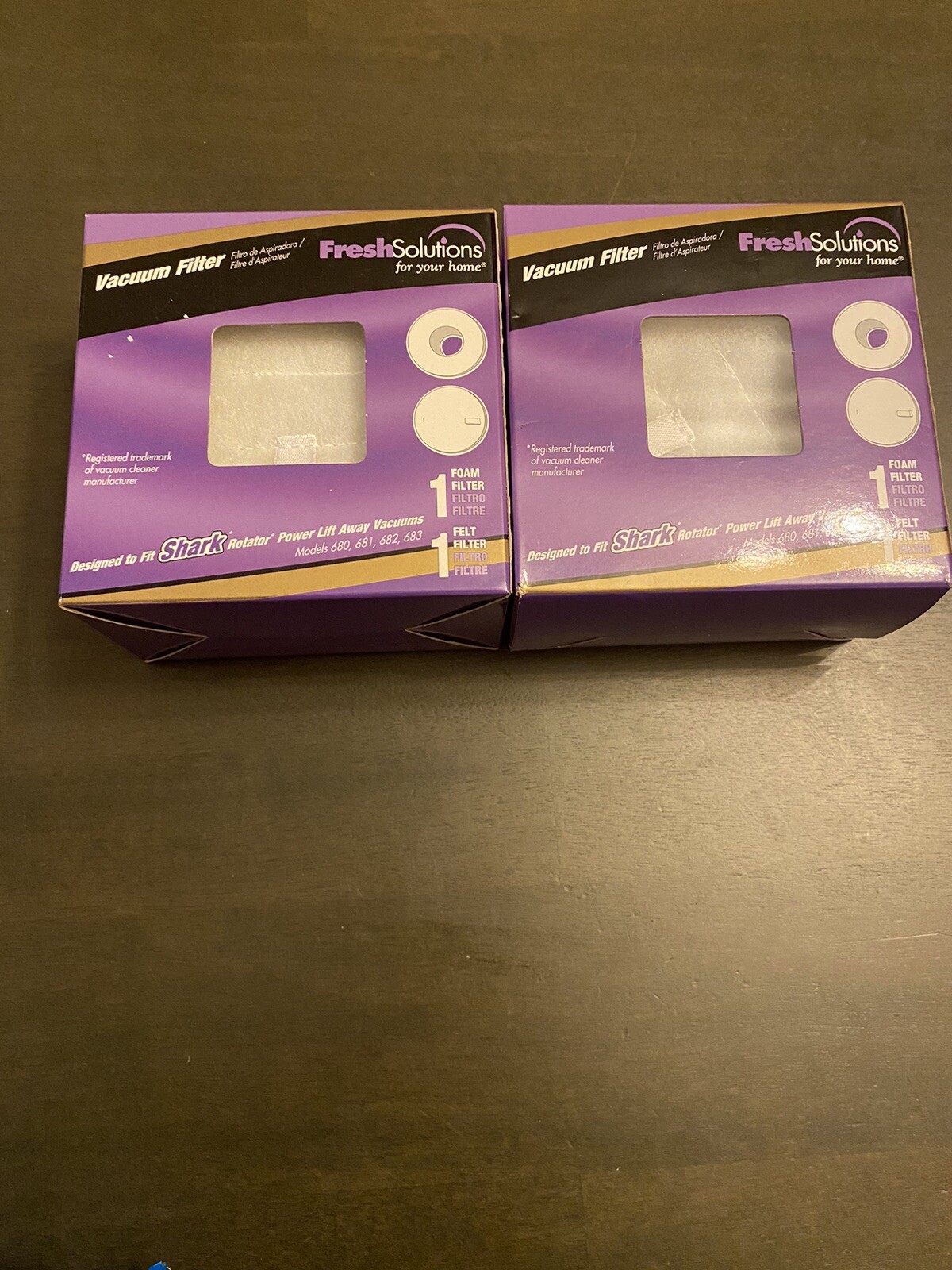 2 Fresh Solutions Vacuum Filter Shark Rotator Power Lift Away 680, 681, 682,683 gallery
