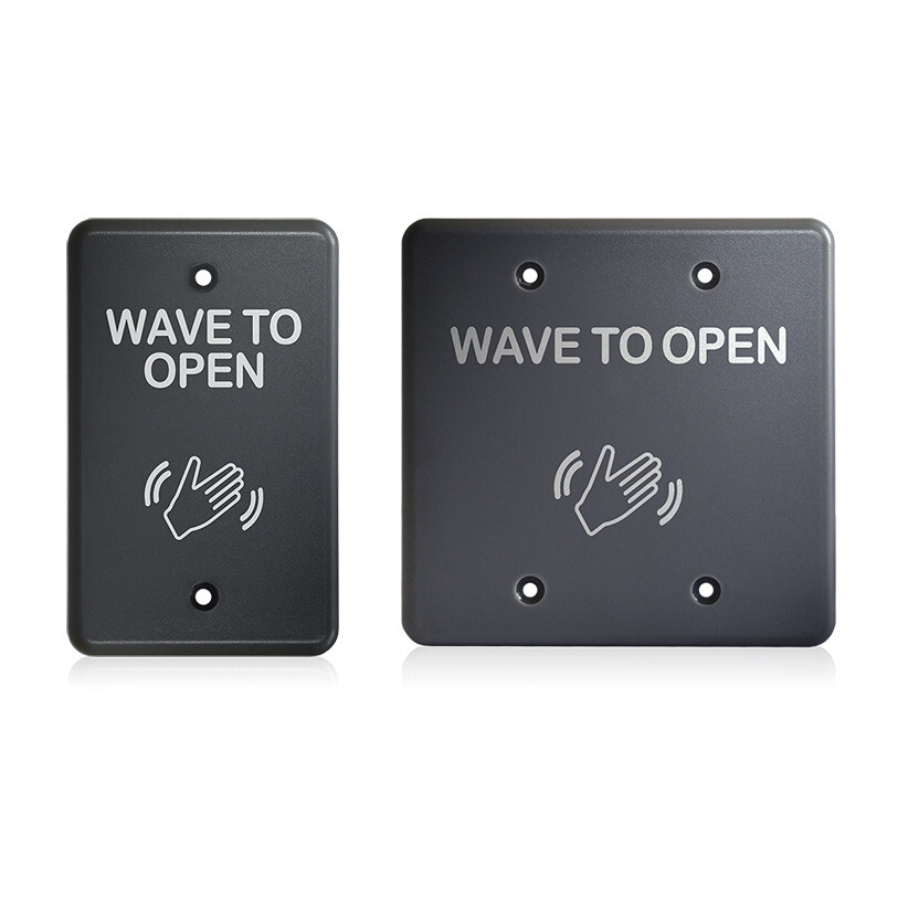BEA 10MS31U Magic Switch® Universal Kit Single gang & Double Gang Plates GRAY gallery
