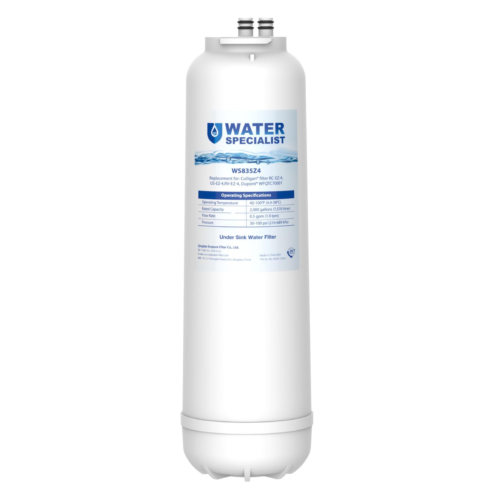 RC EZ 4 Water Filter, for Culligan® RC-EZ-4, US-EZ-4, DuPont® WFQTC30001, WFQ... gallery