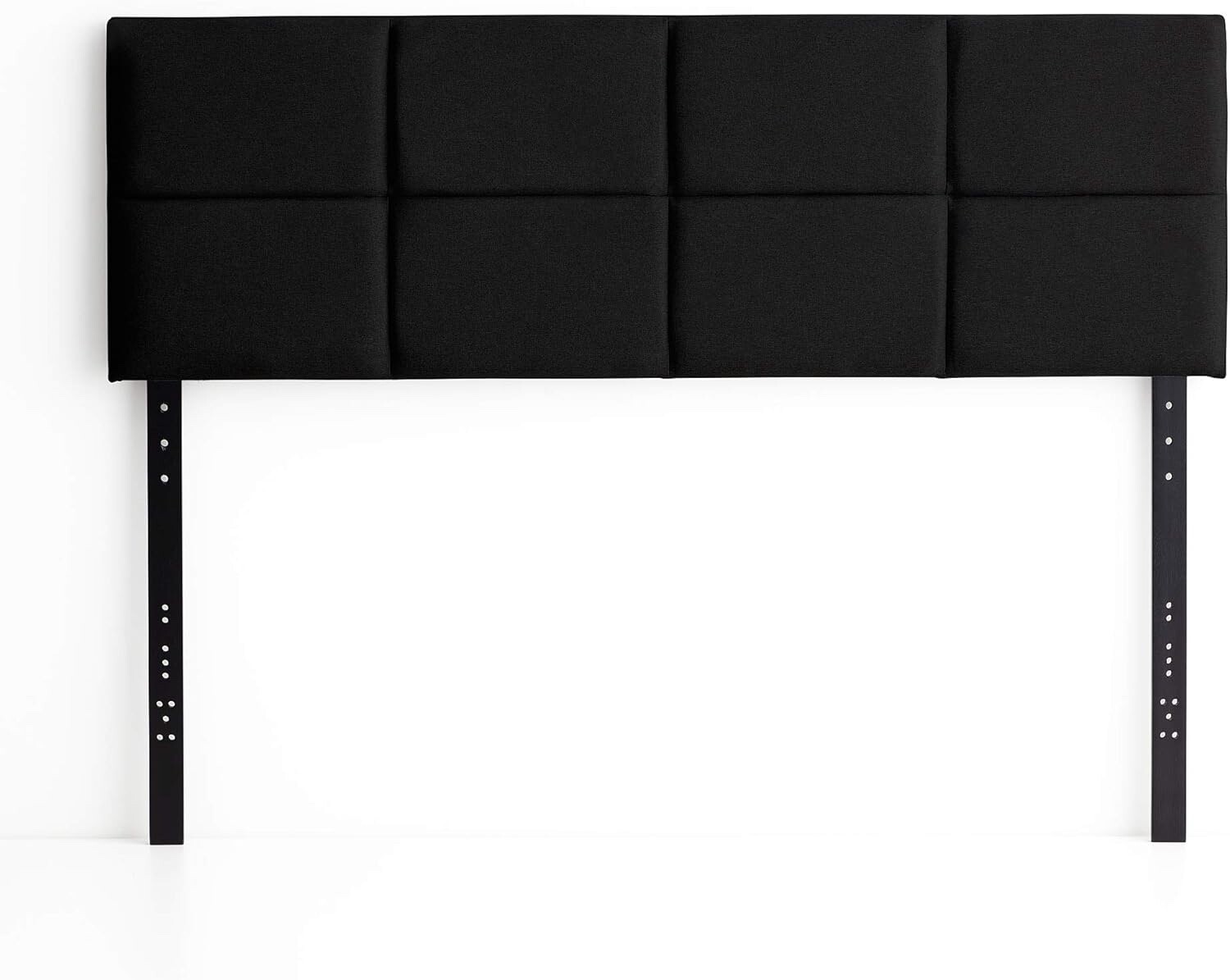 Lucid Mid-Rise Square Upholstered Headboard Attached Frame Wall Mount FULL XL gallery