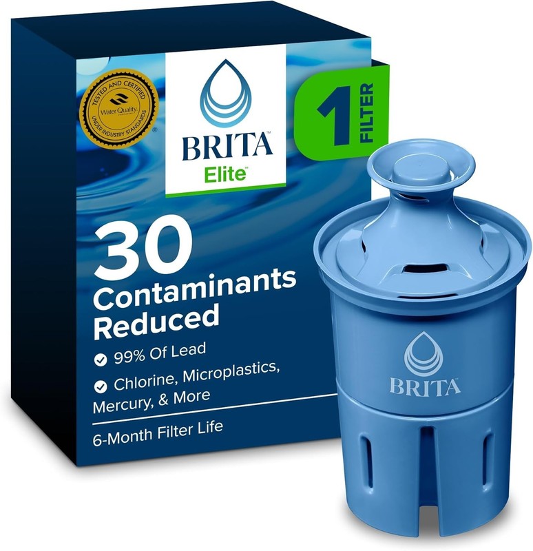 Elite BPA-Free Water Filter Replacement - Reduces 99% Lead, Lasts 120 Gallons gallery