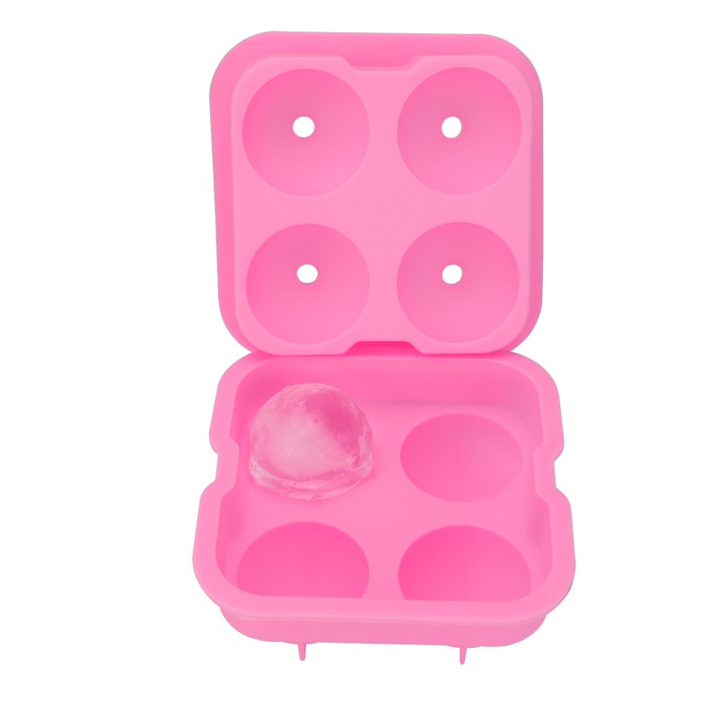 Silicone 3D Ball ICE Cube Tray Maker Round Ball Sphere Mold Whiskey Cocktails gallery