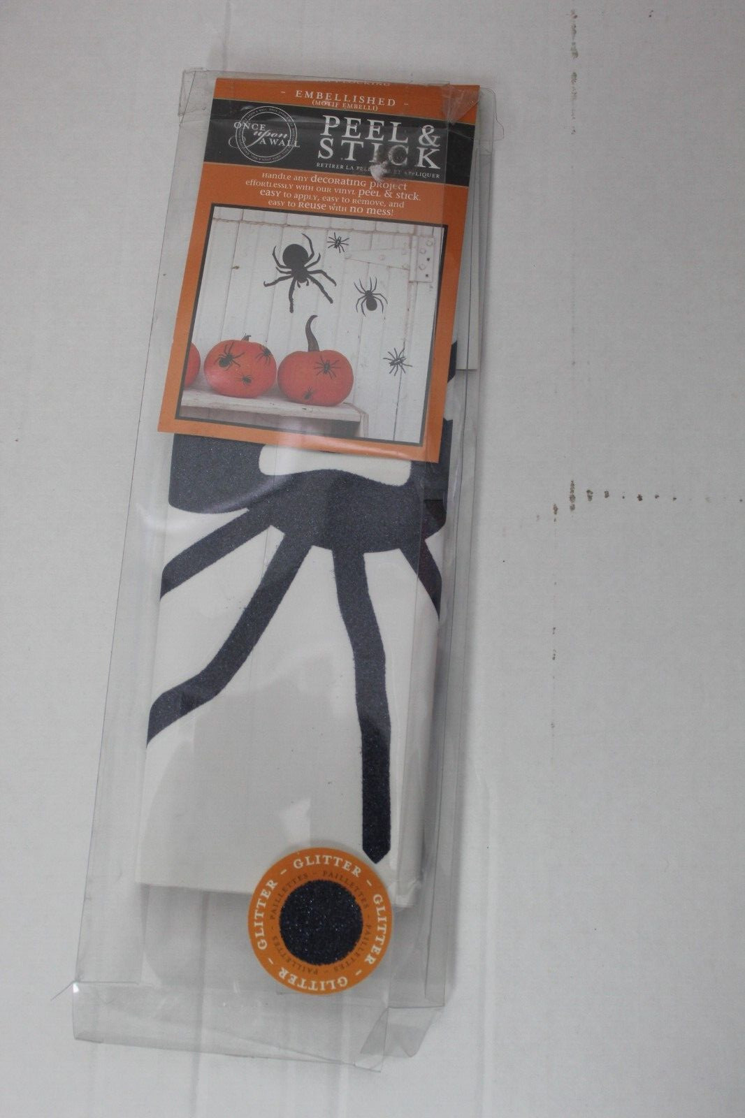 Once Upon a Wall Peel and Stick Halloween Spiders Easy to Apply & Remove gallery