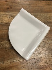 New! Ceramic Shower Corner Shelf