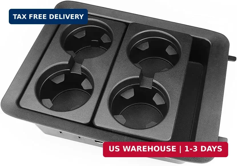 Center Console Tray Cup Holder Bezel Replacement for 2007-2014 Chevy Silverado S gallery