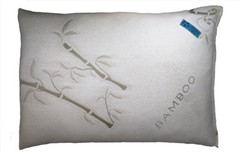 Five Diamond Collection Bamboo Covered Shredded Memory Foam Pillow Standard Size