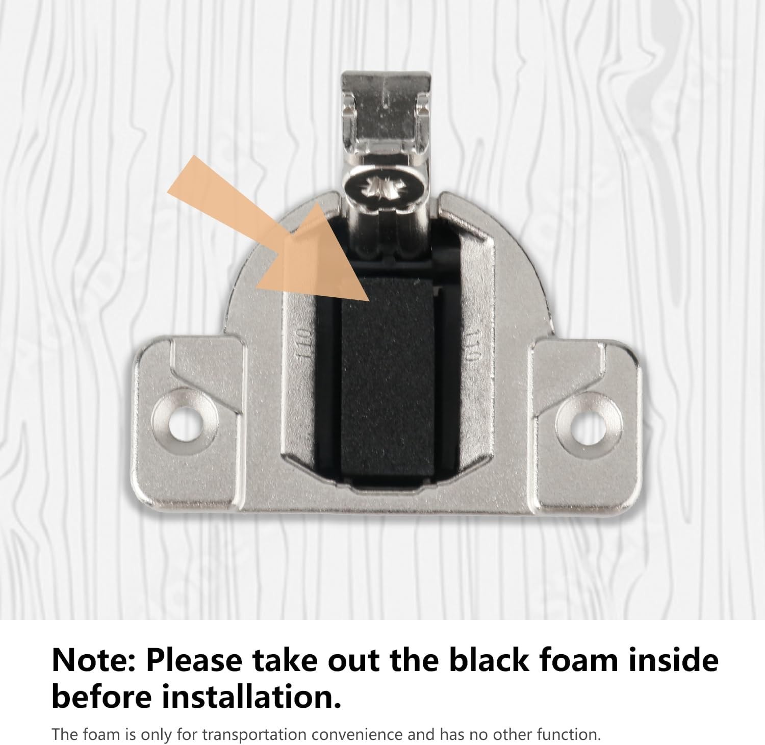 Blum 110 Degrees Screw on Self Closing Compact 33 Hinge Pack of 8 Plates Require gallery