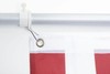 Tangle Free Flag Pole Mounting Rings (2-Piece Set) Metal Clips Easy Installation gallery
