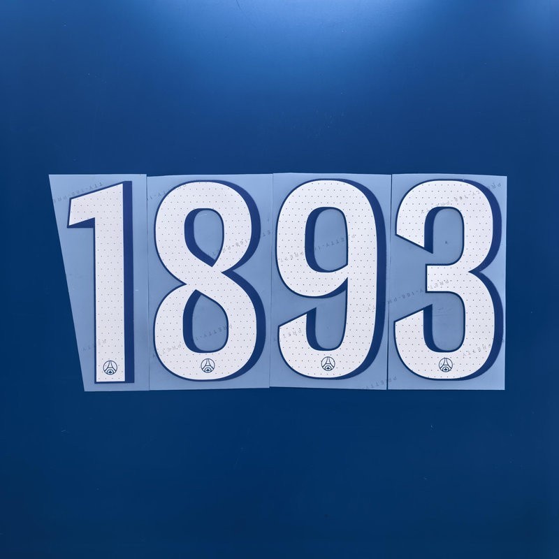 2025 26 PSG Name Number Personalise Customise Player Size Nameset Print gallery