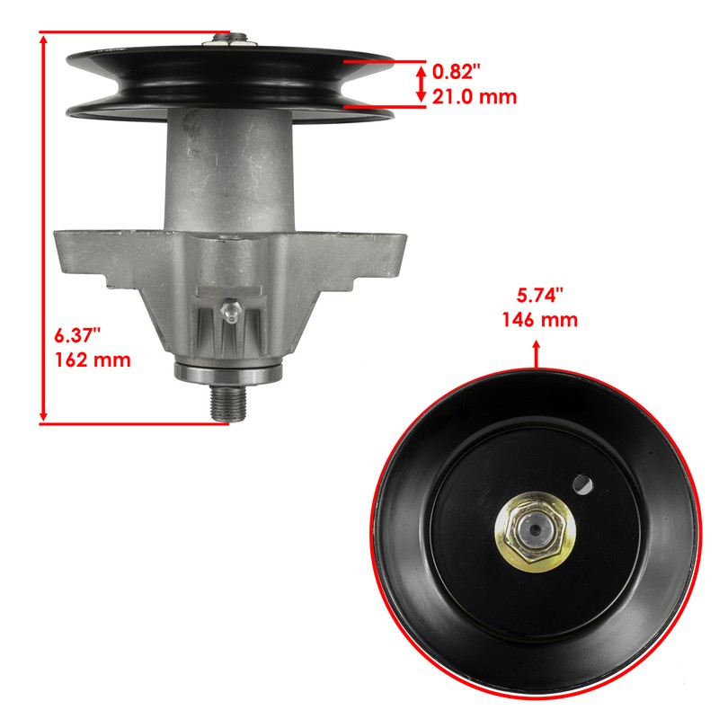 50 in Deck Spindle Assembly For Troy Bilt Tb2450 HOrse Mustang XP Rzt 50 gallery