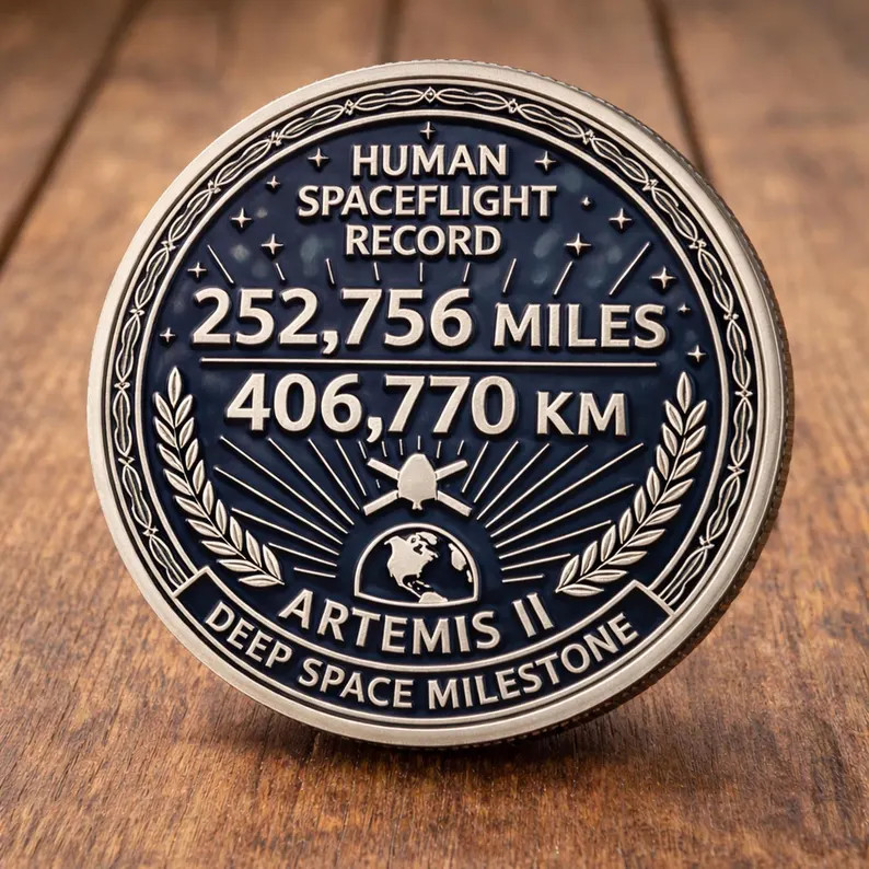 Space Mission Commemorative Coin gallery