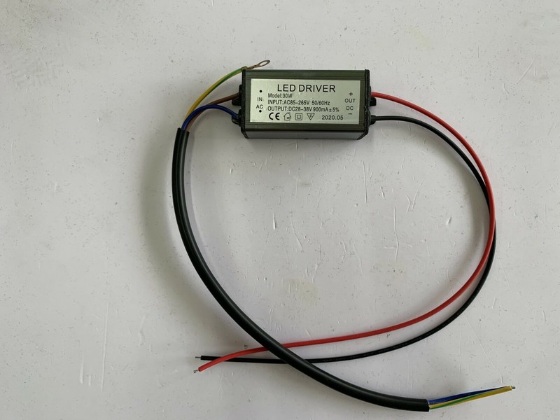 30W Led Driver Transformer Power Supply Waterproof 85V~265V TO 28~38V 900mA±5% gallery