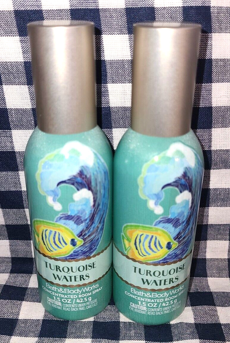2-Pack NEW Turquoise Waters Concentrated Room Spray 1.5 oz Bath & Body Works gallery