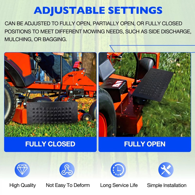 ACS6000ULS Advanced Chute Blocker System Fits Most ZT Toro Mowers 088-6003-00 gallery