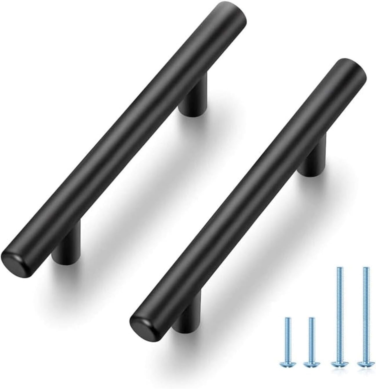 30 Pack 5 Inch Kitchen Cabinet Handles Matte Black Cabinet Pulls Black Drawer.. gallery