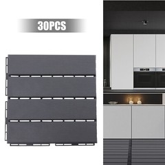 30*Interlocking Deck Tiles, Strong Pressure Resistance 30*30cm/12*12in