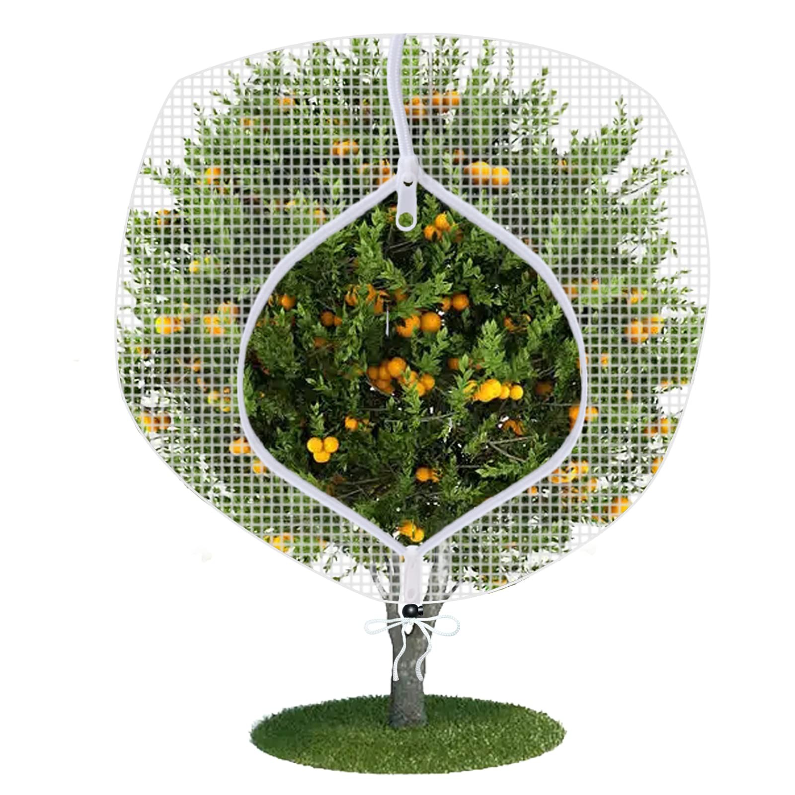 Fruit Tree Netting Covers with Zipper to Protect from Squirrels and Birds Large gallery