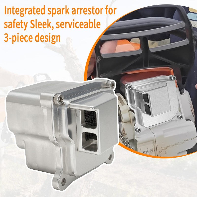 For STIHL MS261 / MS261C Lightweight Performance Chainsaw Muffler Kit V2.0 US gallery