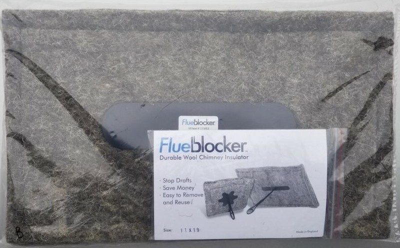 Rectangle FlueBlocker Chimney Draft Stopper, Wool Chimney Sheep gallery