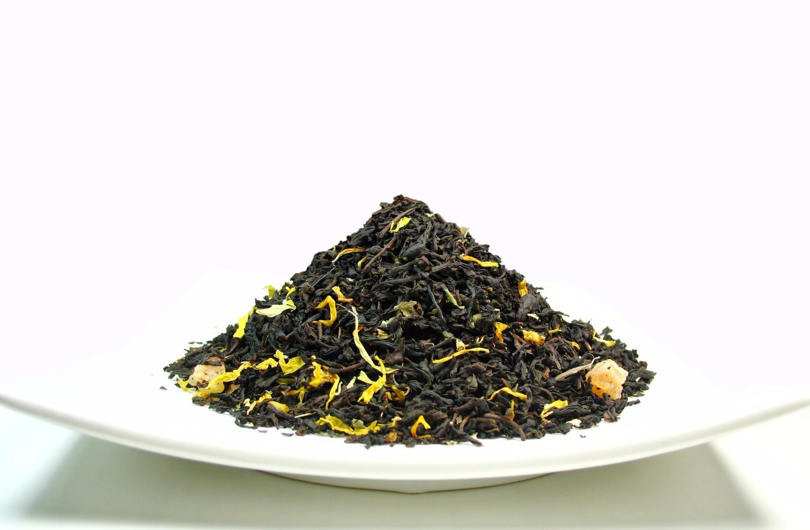 Greenhilltea Premium Ceylon Flavored Black Tea Peach Apricot Loose Leaf 1/4 lb gallery