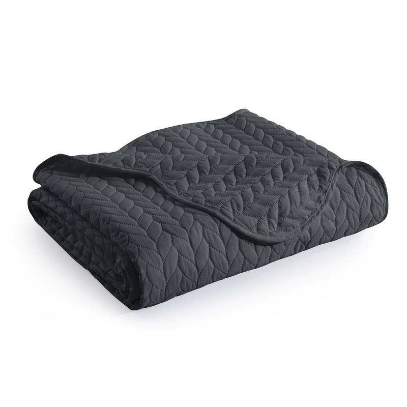 3 Piece Quilted Bedspread Set Ultra Soft King Size Embossed Coverlet Bed Throw gallery