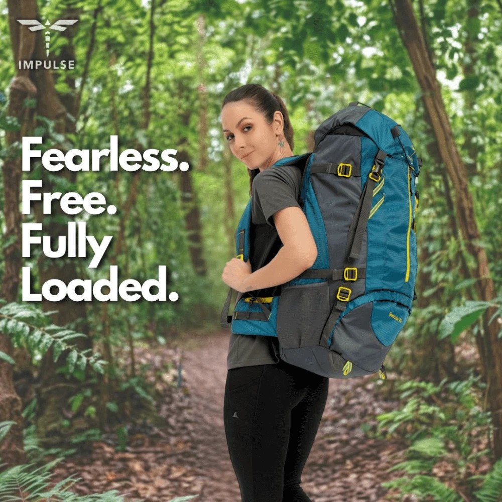 Impulse Polyester Rucksack Bag with Rain Cover 5
