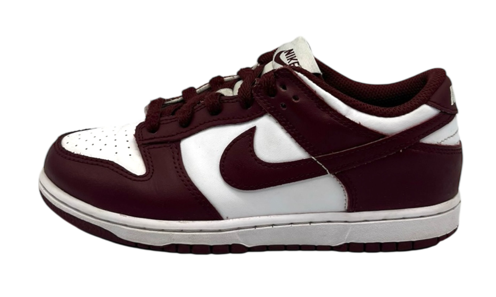 Nike Dunk Low "White Gym Red Redwood" PS (Preowned) (No Box) gallery