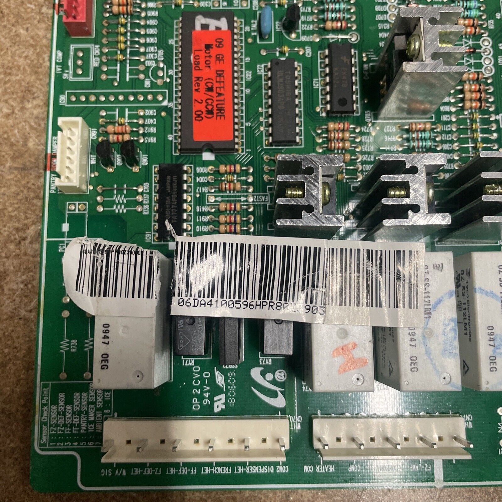 DA41-00596H Samsung Refrigerator Control Board|KM1611 gallery