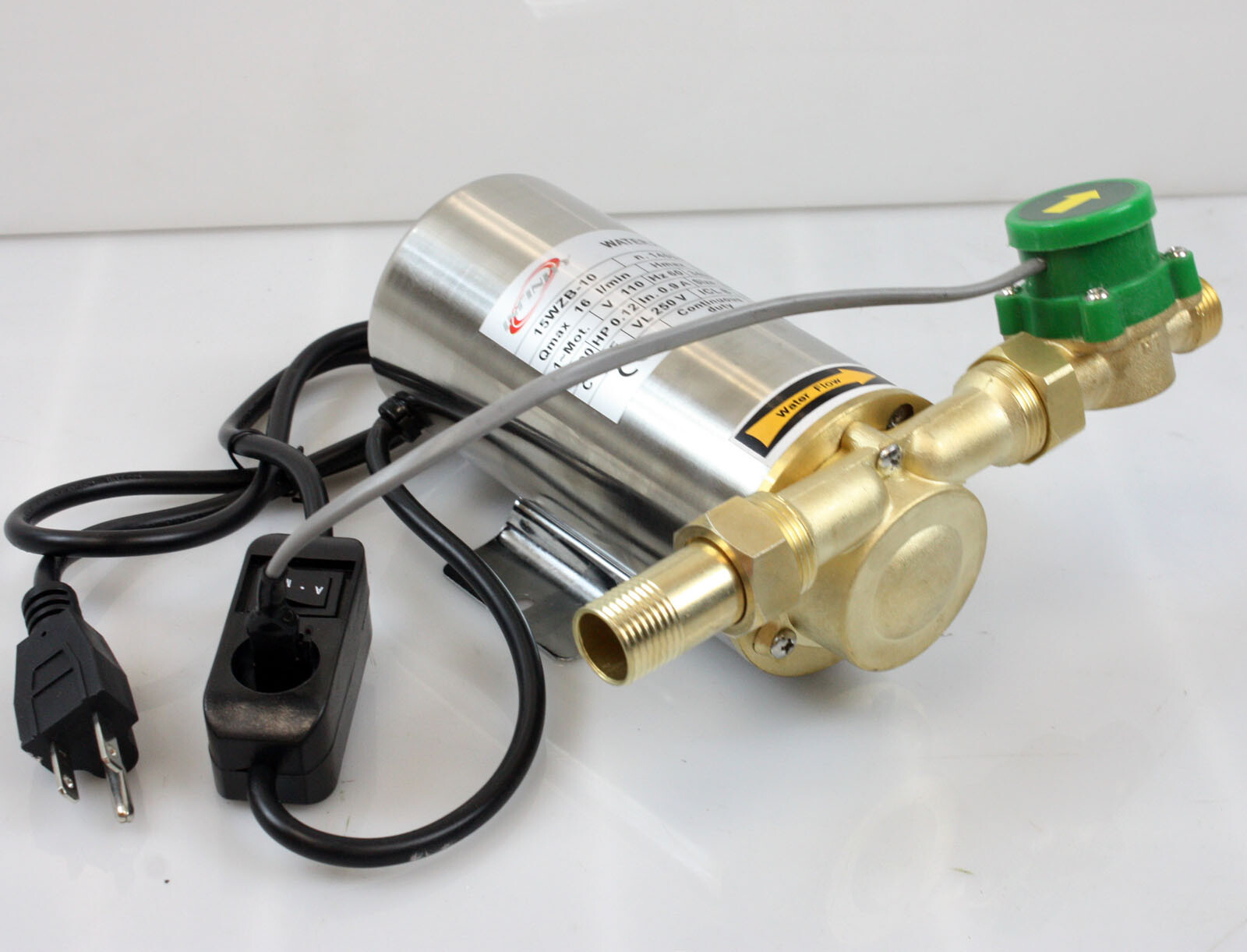 90W 110V Electronic Automatic Home Shower Washing Machine Water Booster Pump gallery