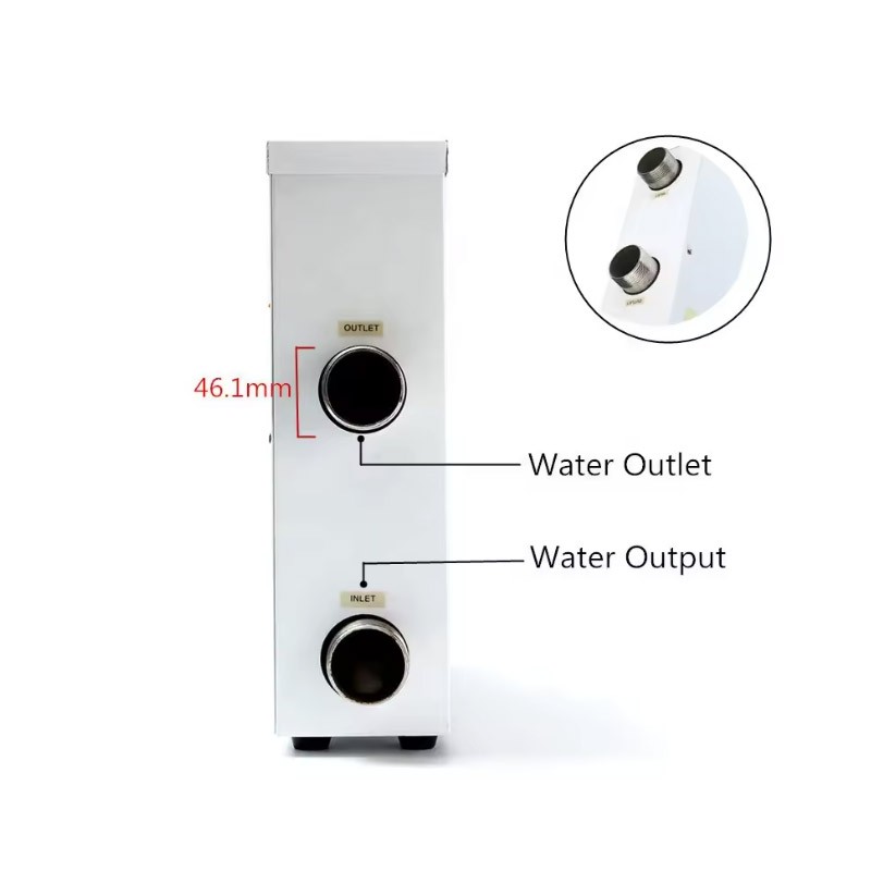 220V Split Phase Electric Swimming Pool Water Heater 11KW18KW Thermostat Hot Tub gallery