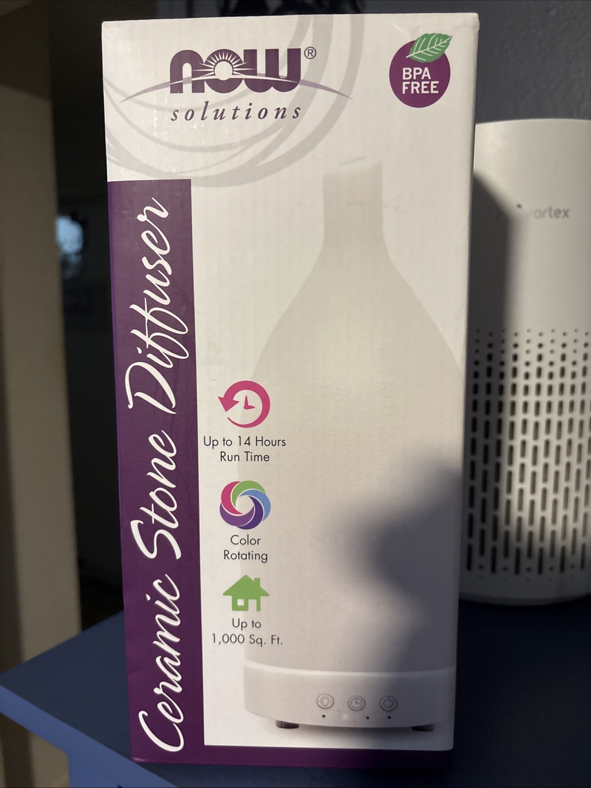 NOW Solutions Ultrasonic Ceramic Stone Diffuser EASY TO CLEAN, Quiet gallery