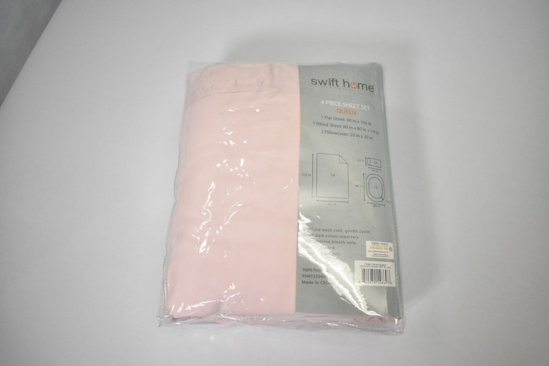 Swift Home Ultra Soft Microfiber Double Brushed Queen Size Sheet Set Bedding gallery