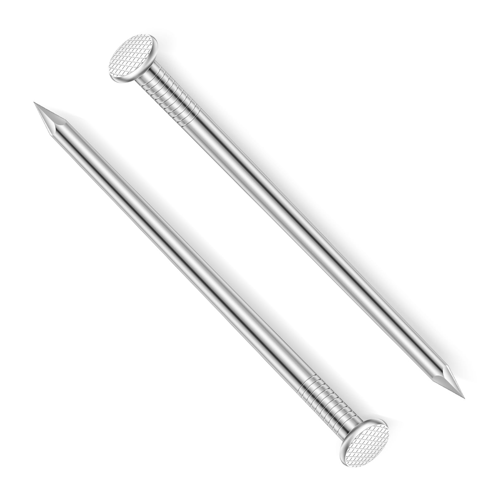 3-1/2 Inch Hardware Nails, Stainless Steel Flat Nails, Long Nails, Wood Nails... gallery