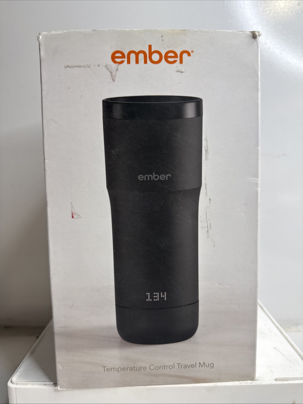 Ember 12oz Temperature Control Smart Travel Black Mug - Mug & Lid Only - NO Base gallery