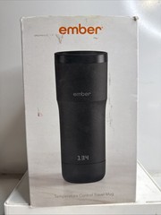 Ember 12oz Temperature Control Smart Travel Black Mug – Mug & Lid Only – NO Base