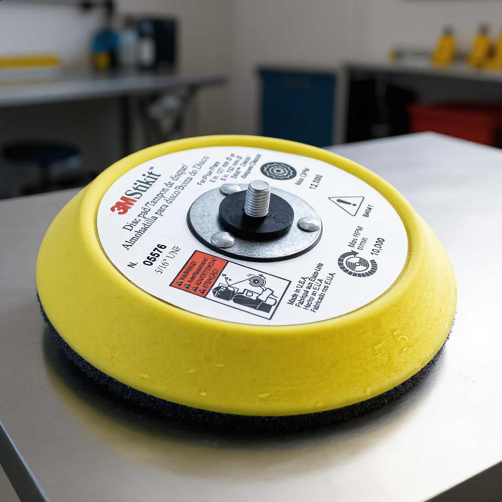 3M 5576 6" Stikit Disc Pad Sanding Backup Pad Automotive Hook & Loop gallery