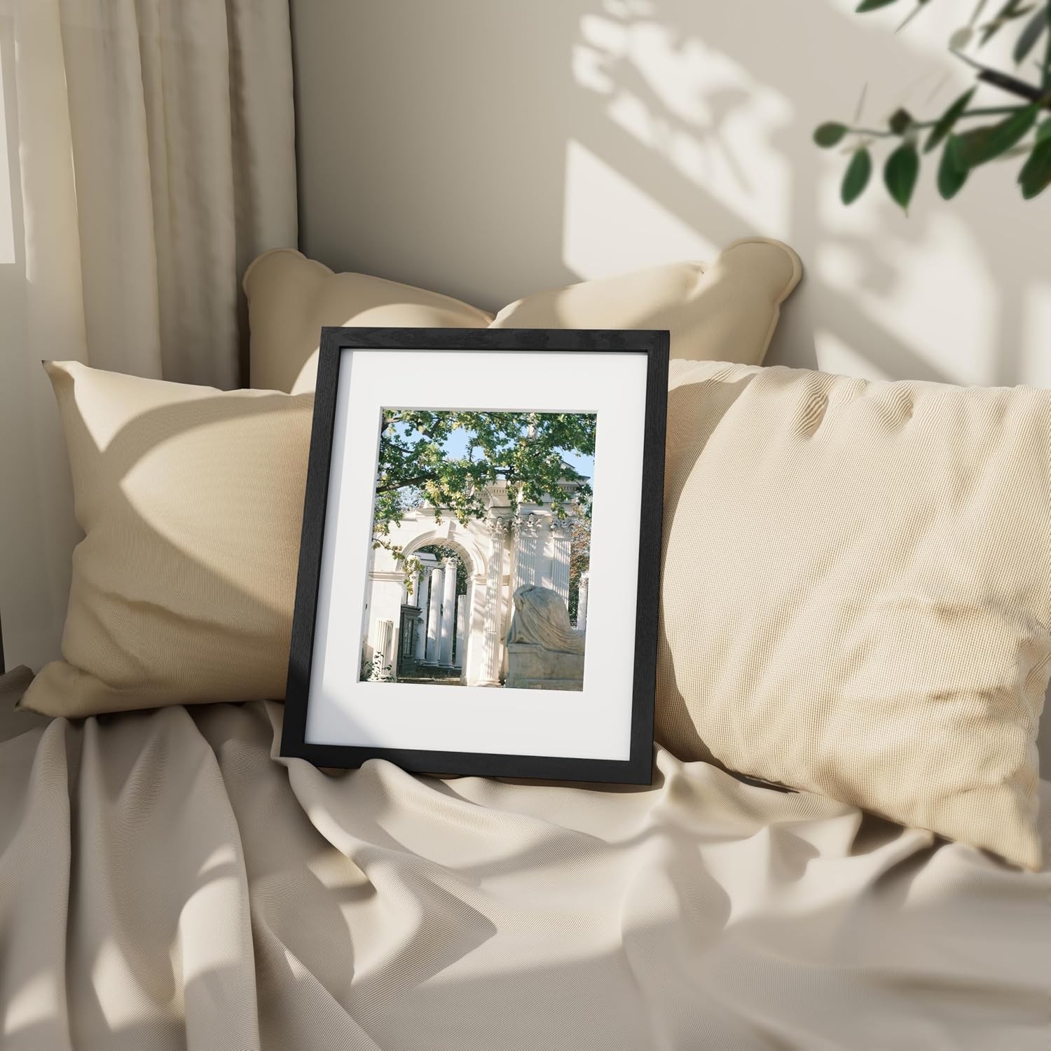 11x14 Picture Frame, Display Pictures 8x10 with Mat or 11x14 without Mat, gallery