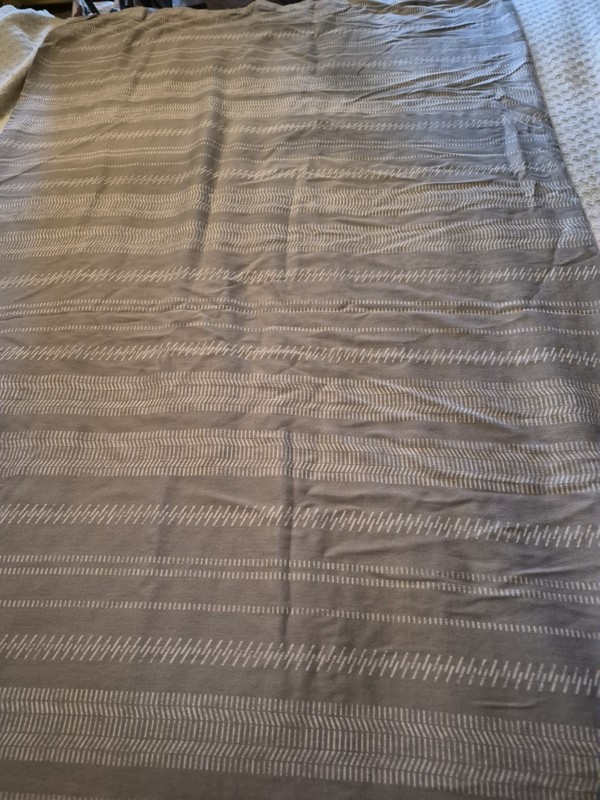 COMMON THREAD Gray Polyester/Cotton Shower Curtain gallery
