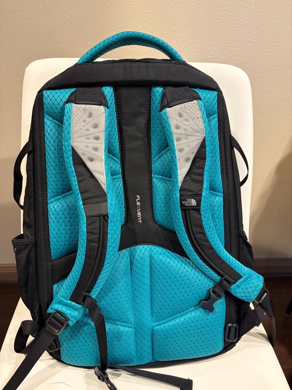 The North Face Recon Backpack Black/Purple/Teal 2