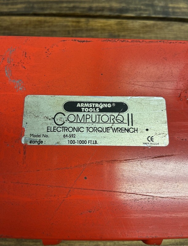 Armstrong Computorq 2 Model # 64-592 100-1000 FT.LB, 135-1355 NM 1" Dr. gallery