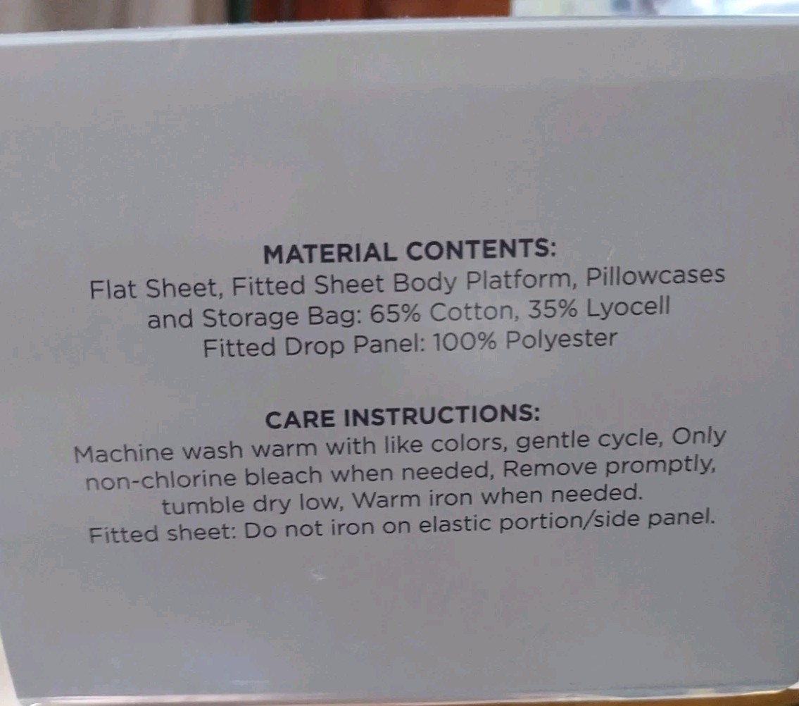 Member's Mark 500 Thread-Count Performance Solid Sheet Set, 6 Piece Ship $4 gallery