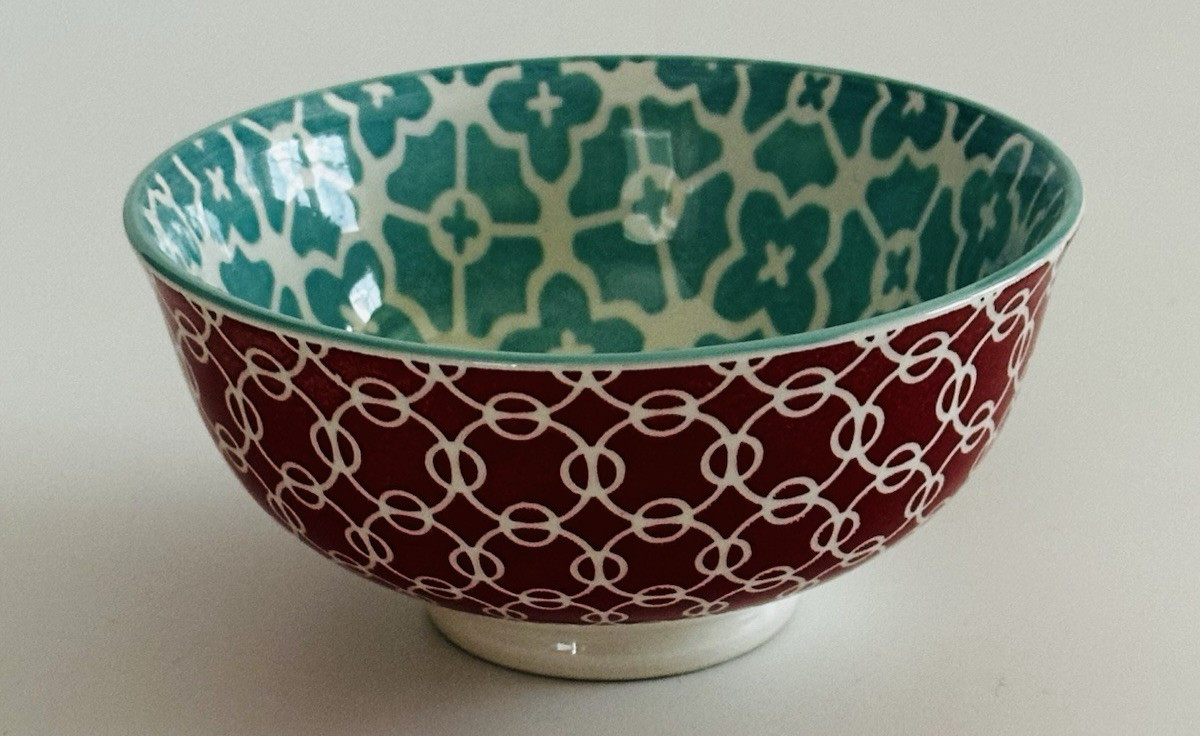 DOWAN Darwin Mini Bowl - Patterned Stoneware 4.5" gallery
