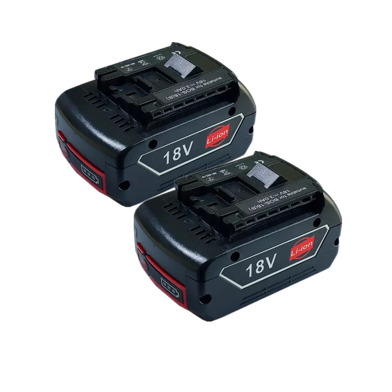 2PCS18V Battery For Bosch 18 VOLT 6.0AH Li-ion BAT609 BAT610G BAT618 24618-01 US gallery